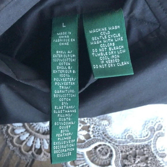 Ralph Lauren Reversible Puffer Vest Women Large Preppy Outerwear Casual Winter - Picture 9 of 10